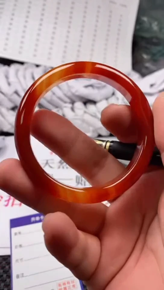 【闪购商品】玛瑙/玉髓手镯未镶嵌248-60多样性发货看清圈口下单