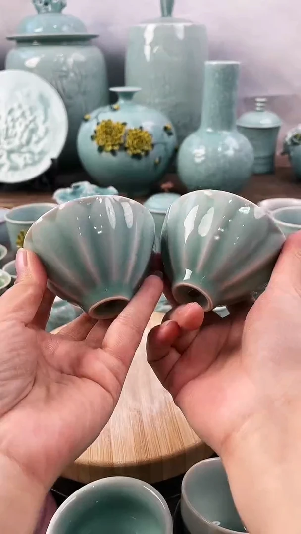 【闪购商品】特价 微瑕 慧仙青瓷