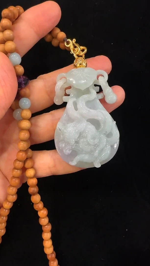 颈饰未镶嵌翡翠国风