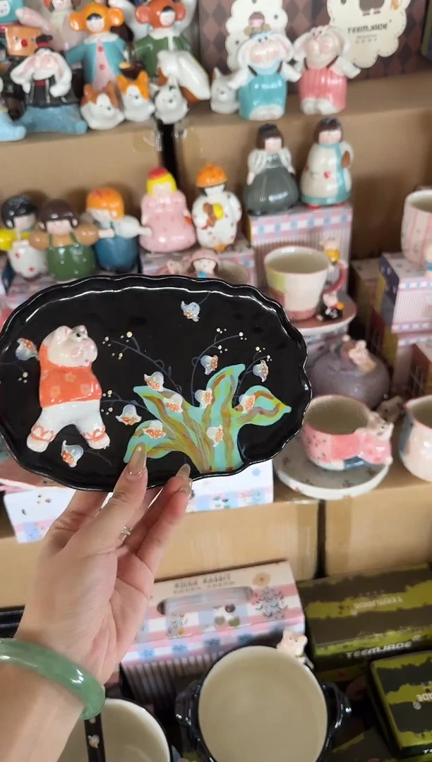 瓷【唯品瓷】手工手绘直播间