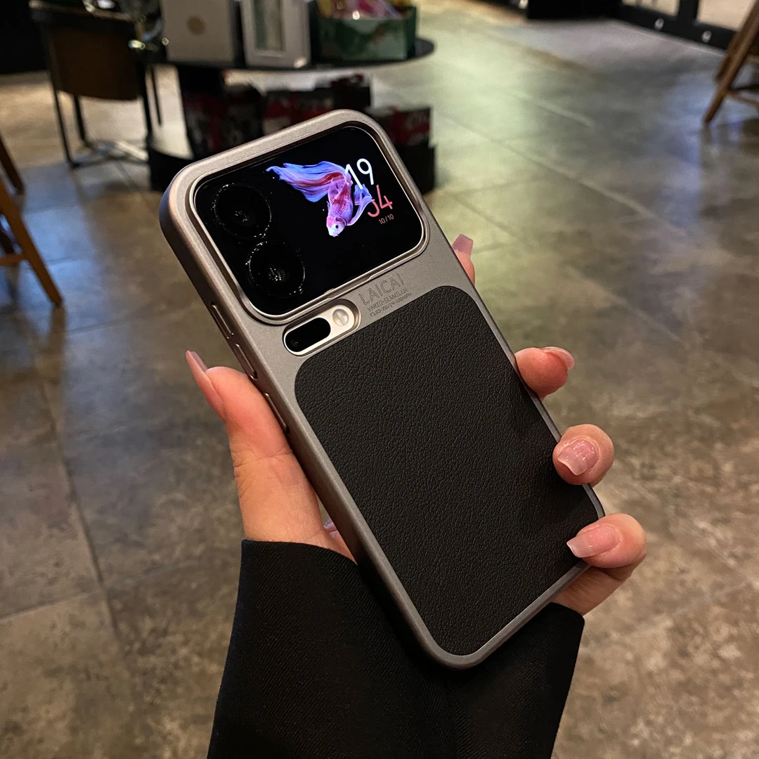 适用小米17Promax手机壳小米17Pro轻奢素皮硬壳新款秒变17男女款