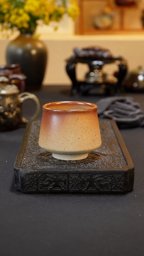 茶壶紫砂纯自然柴烧