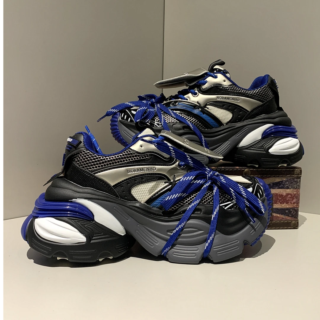 【明星同款】法莎尼亚轻便老爹鞋秋季新款厚底增高潮流时尚百搭男鞋