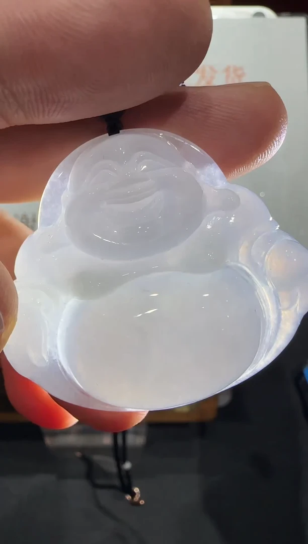 未镶嵌挂件翡翠A货翡翠多样性冰种大佛公