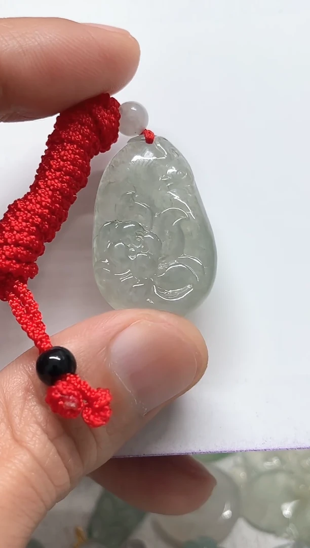 【闪购商品】翡翠颈饰未镶嵌天然缅甸A货翡翠吊坠