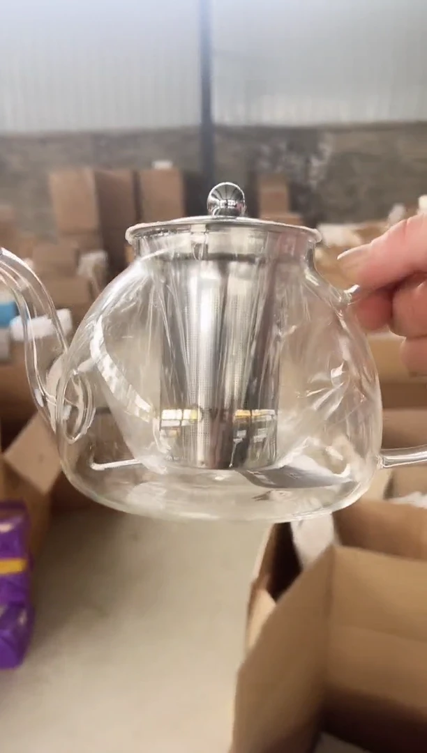 高硼硅玻璃泡茶壶