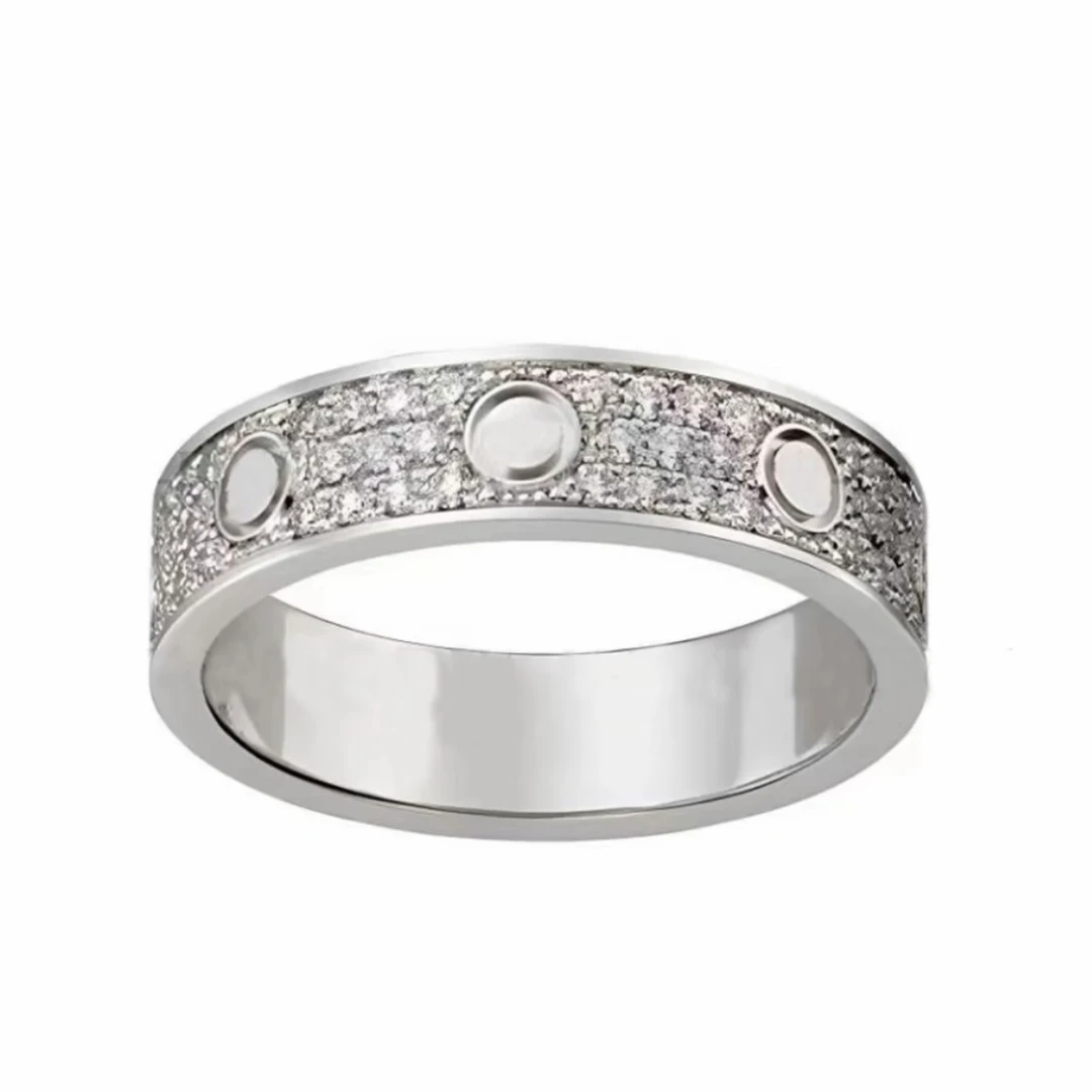 合金戒指 合金戒指 轻奢时尚满天星戒指百搭