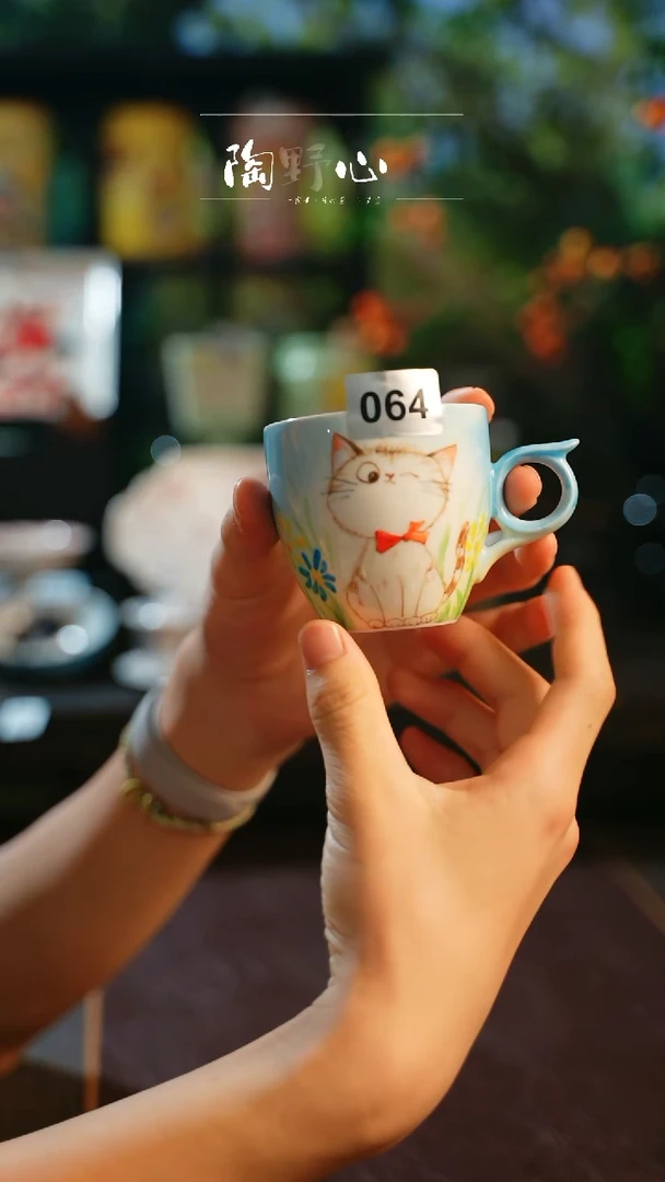 景德镇高温釉下彩纯手工手绘064