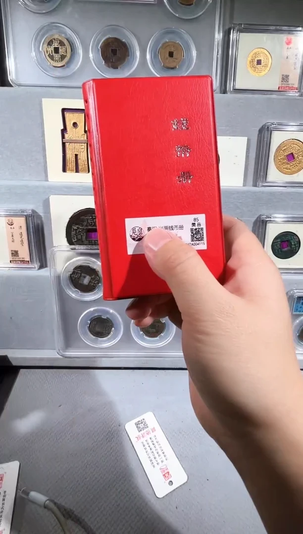 铜带评级半 钱币册共12枚