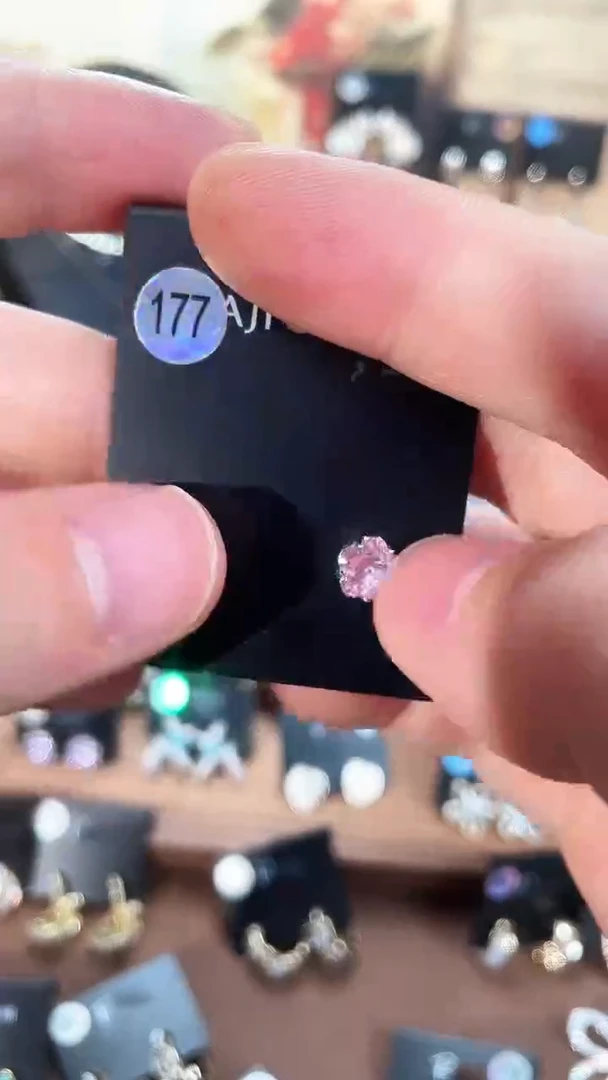 铜合金925银锆石豆177