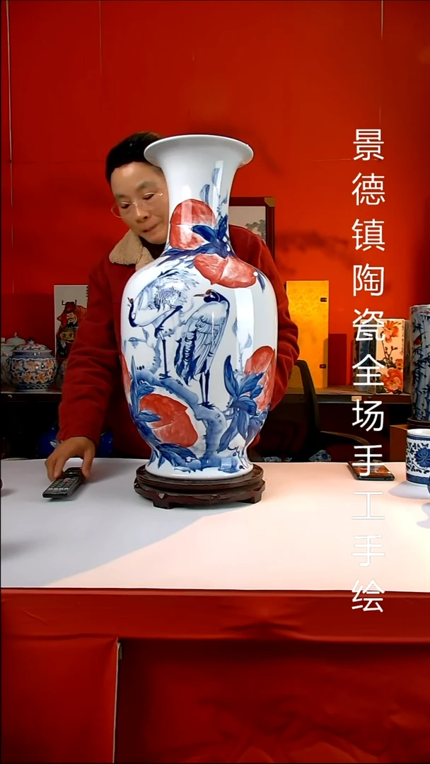 摆件陶瓷景德镇陶瓷 全场手工手绘