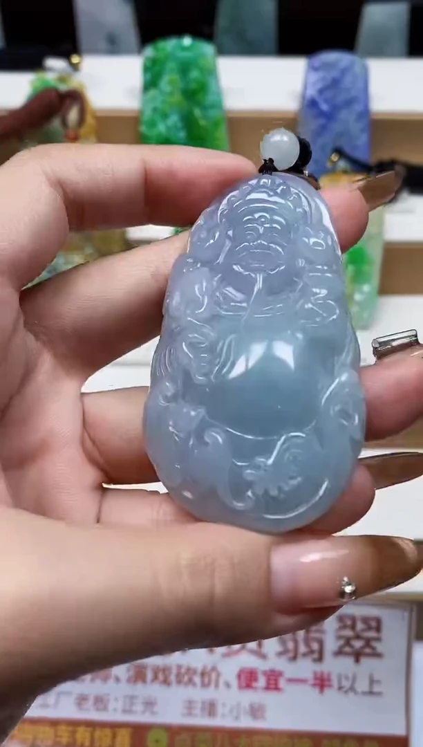 颈饰未镶嵌翡翠翡翠A货