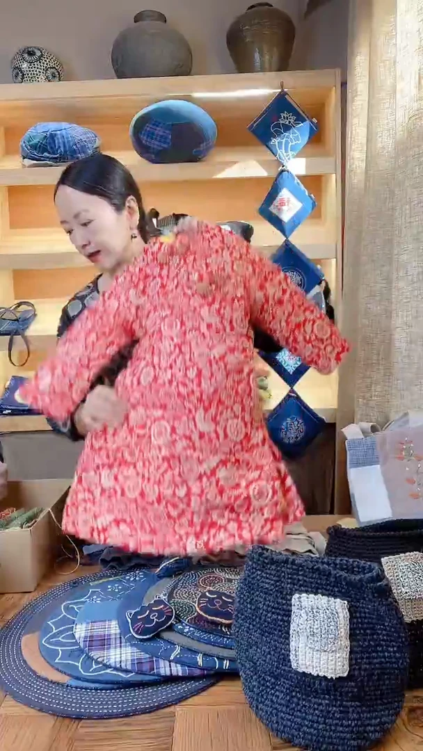 棉小棉袄中式长款