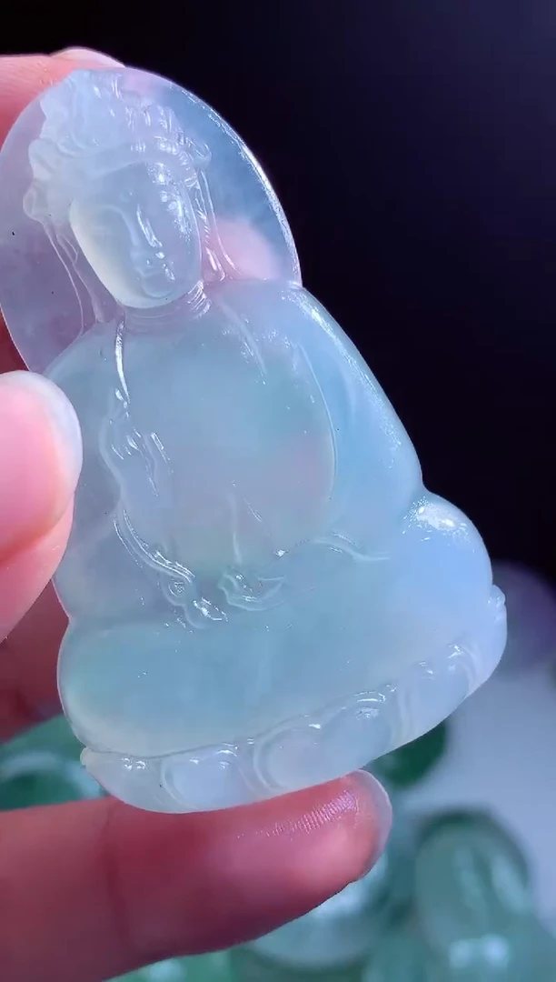 定制翡翠未镶嵌翡翠毛货定制