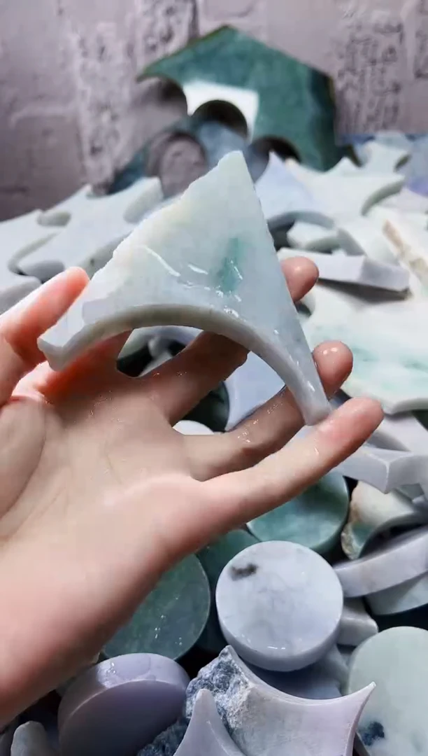 裸石翡翠翡翠a货正品玉石陈409