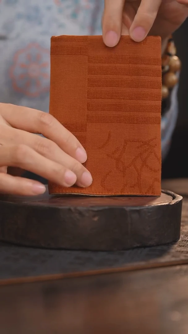 【闪购商品】杯2柴房陶瓷丨红色茶巾