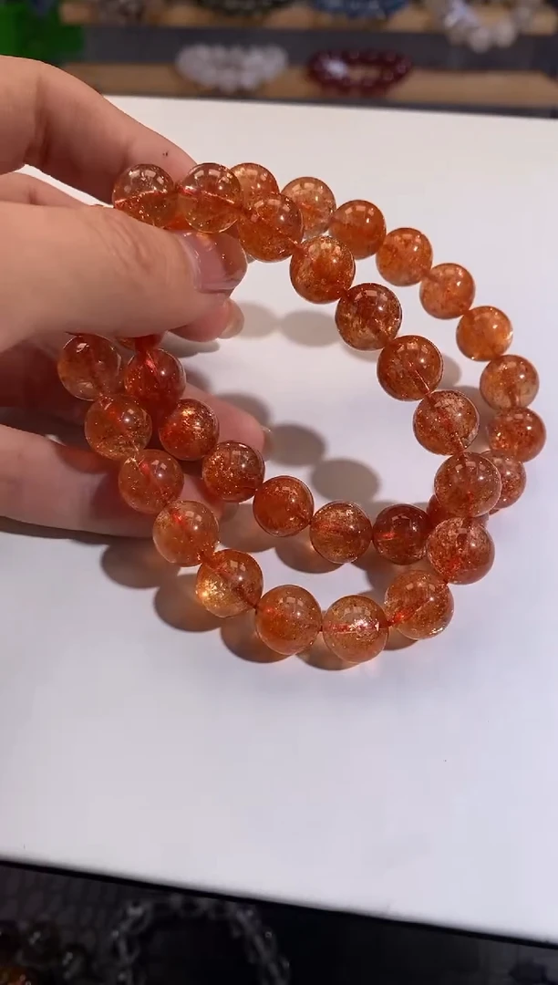 【闪购商品】日光石手链未镶嵌10mm多样性发一