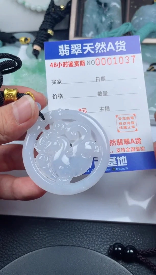 颈饰未镶嵌翡翠