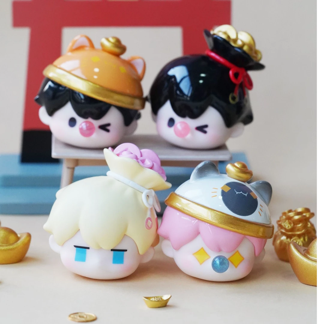 【泡芙】【拆盒】数字加加乐屁嘟嘟糖果头系列潮流盲盒礼物