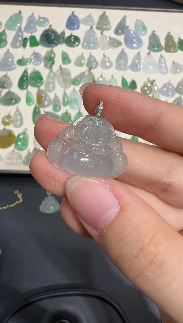 颈饰18K金镶嵌翡翠X1215-1501-101