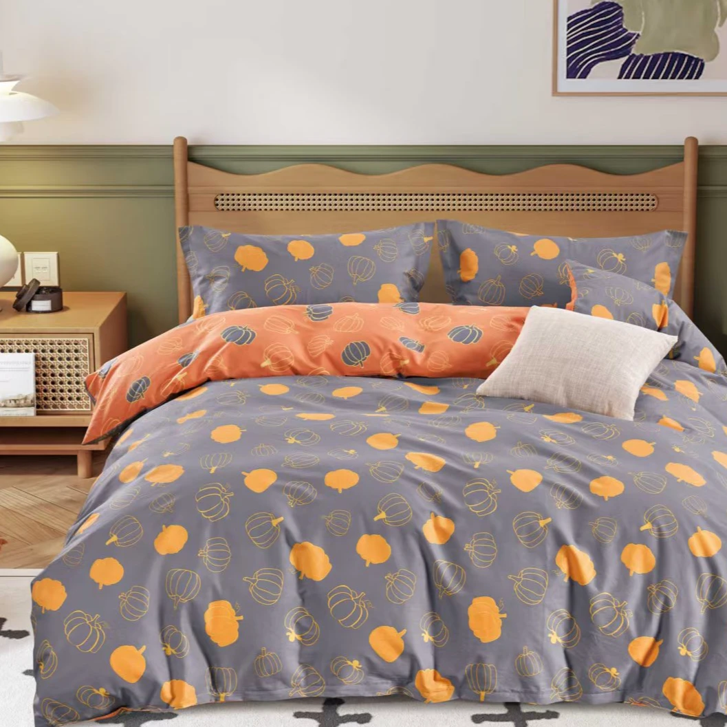 D【100%全棉】【被套】优质全 棉纯棉高支高密斜纹单双被套宿舍家居