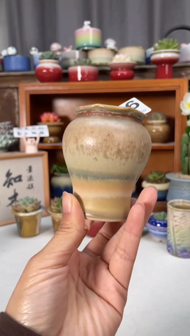 瓷片316知木小芳花盆编号