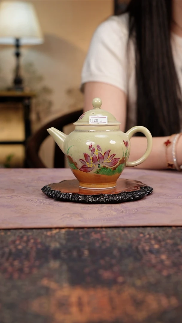 杯景德镇陶瓷杯碗柴烧多人