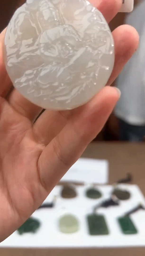 和田玉未镶嵌颈饰多样性拍一发一0467