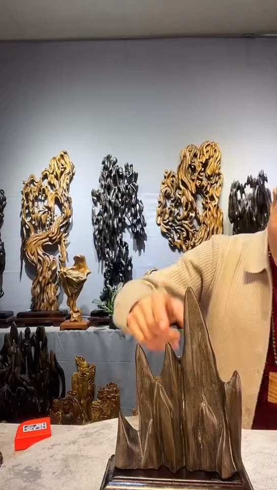 【闪购商品】金丝楠金丝楠小叶桢楠随行摆件22