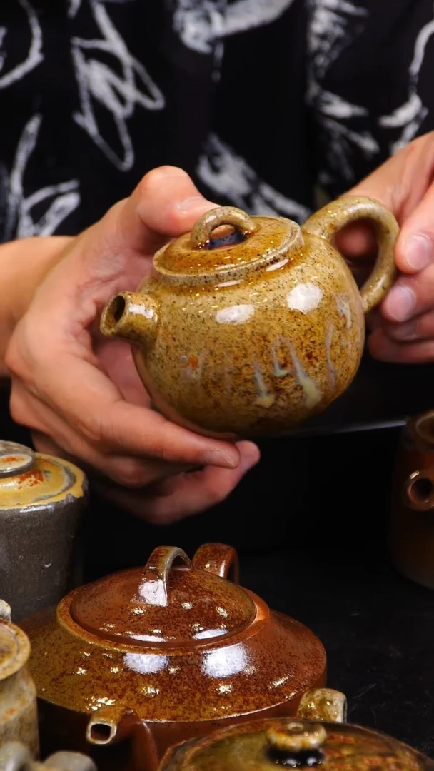 茶壶紫砂宜兴紫砂柴烧壶