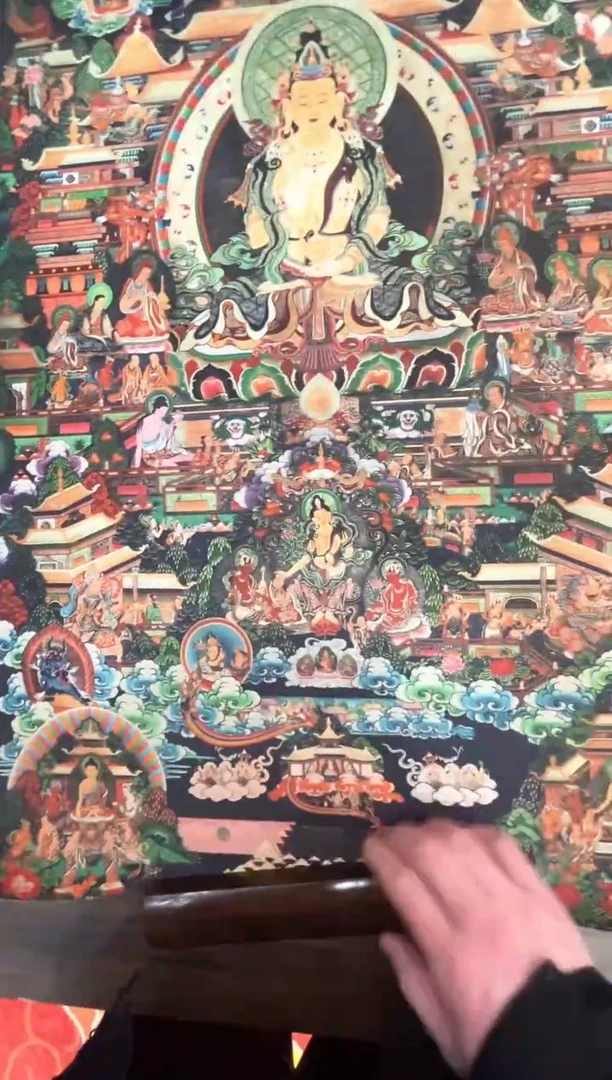 卷轴画唐卡16092