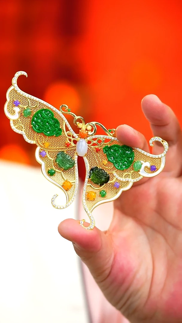 吊坠(不含链)银S925镶嵌翡翠x/k*