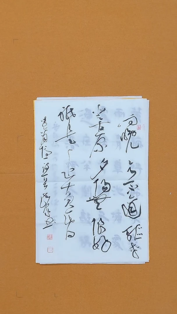 书法郑清泉45*68甘肃
