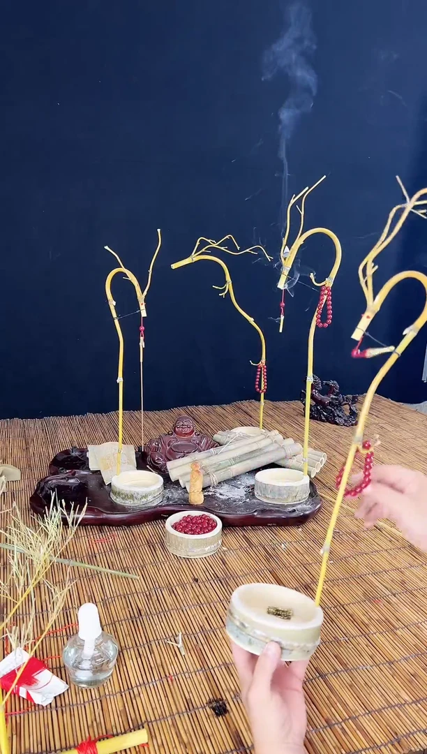 纯手工手工龙挂香倒流