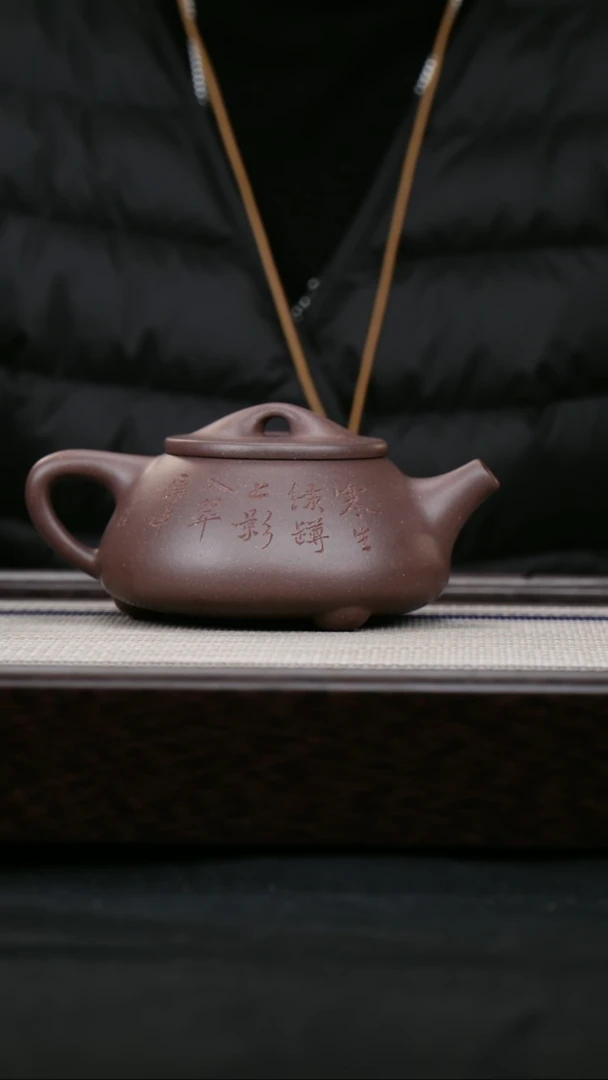 【闪购商品】紫砂茶壶景州 刻绘