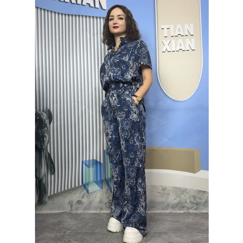 高档贵夫人套装夏季新款时尚两件套