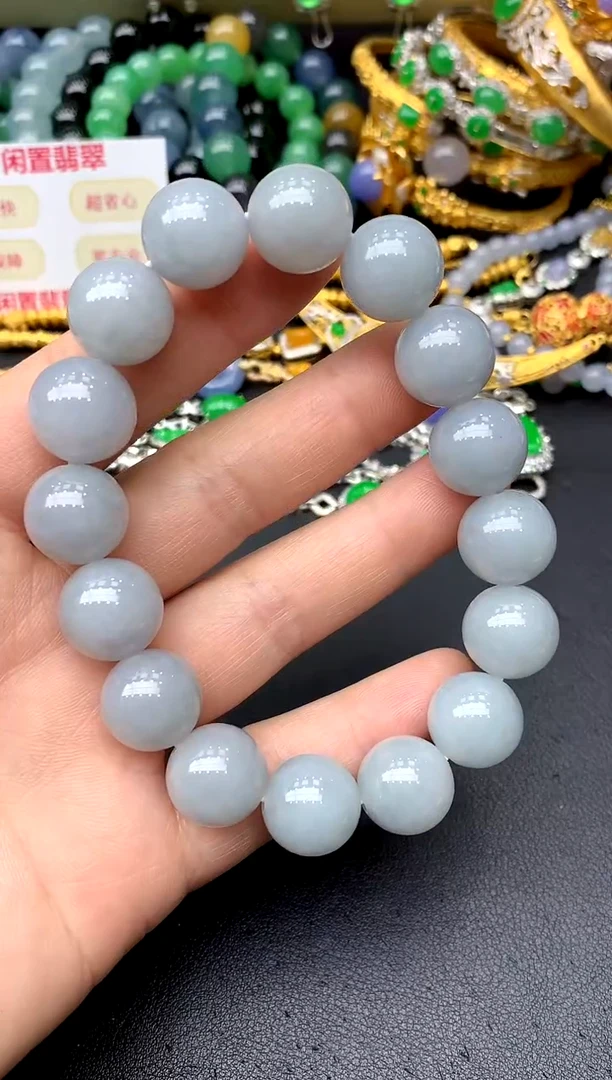 未镶嵌手串翡翠50-中国好珍宝