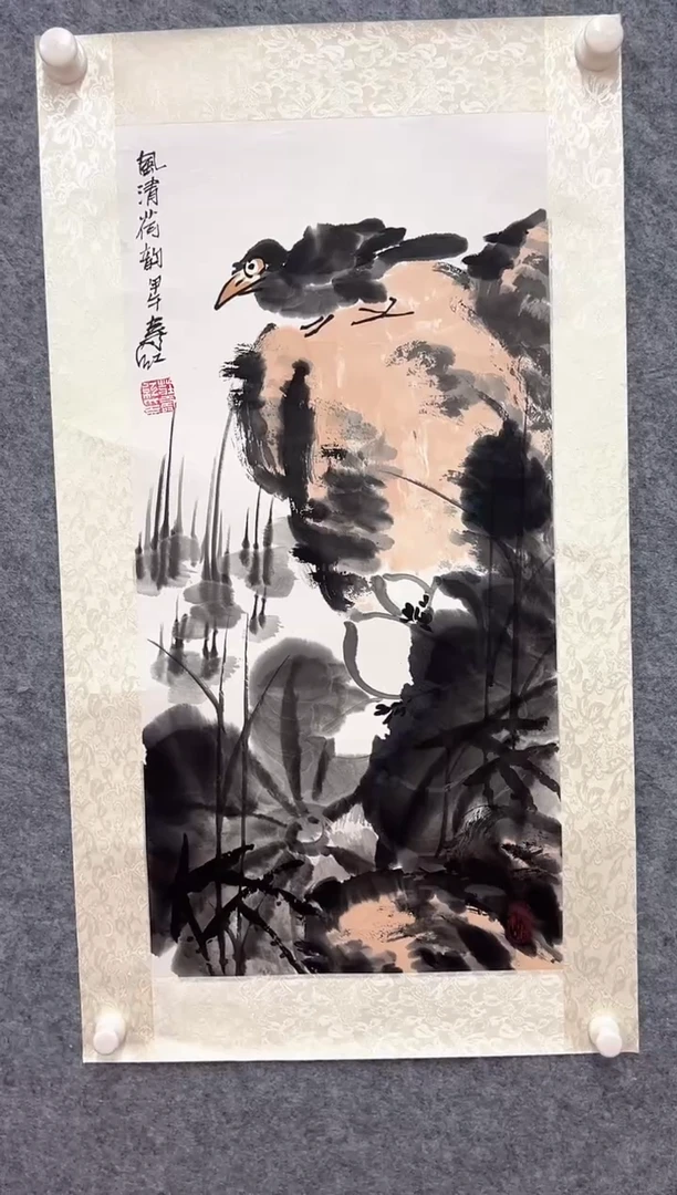 国画庄寿红-2平尺-国画作品