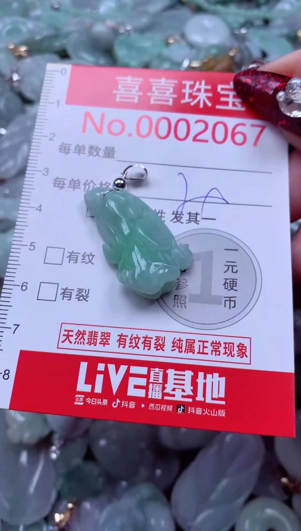 颈饰未镶嵌翡翠2067
