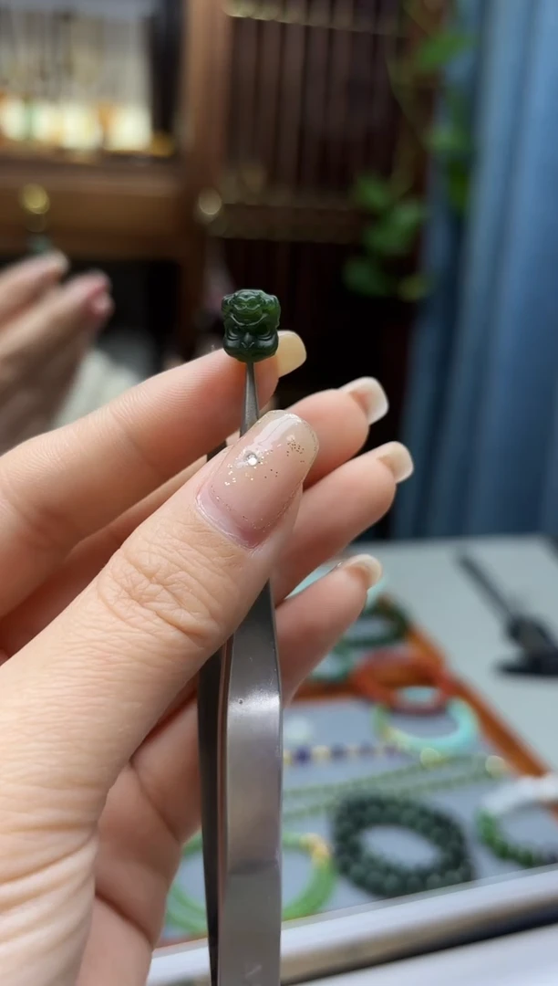 未镶嵌和田玉挂件和田玉大鹏配饰10*9mm