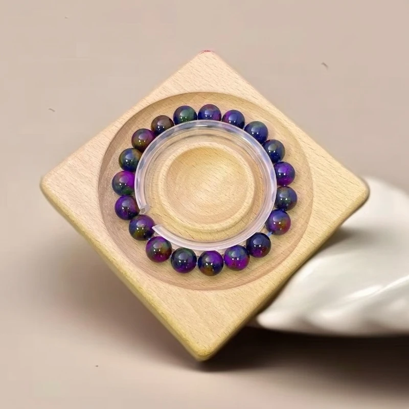 【恩上珠宝】天然玉石 176 手串 星际蓝花苏10mm