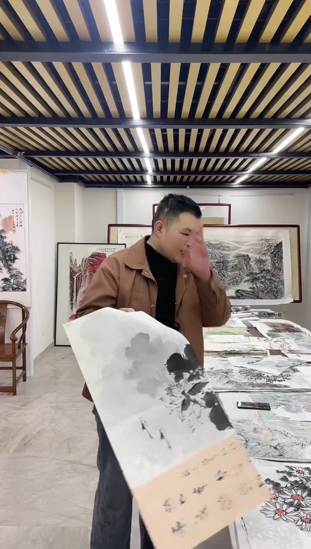 国画融易专属链接-付旺荷花