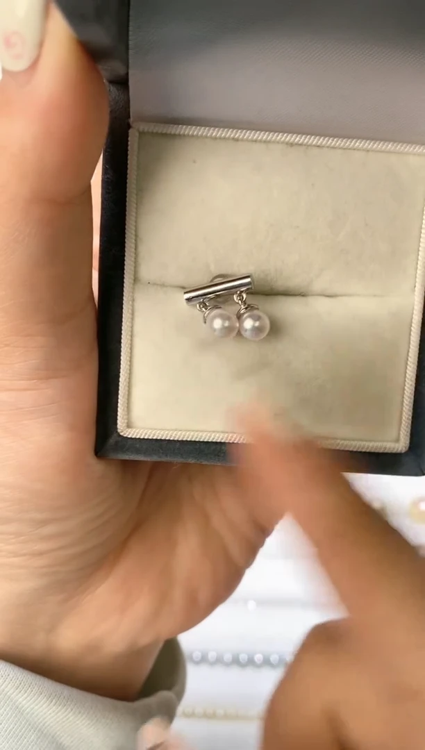 【闪购商品】海水珍珠耳饰银S925镶嵌00027