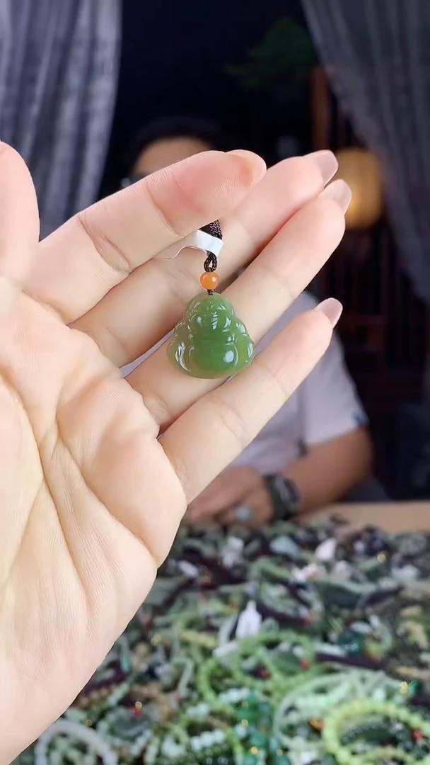 和田玉未镶嵌挂件多样性发货拍一发一