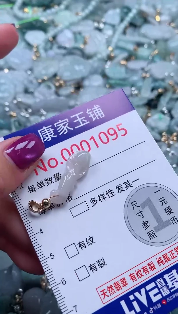 颈饰未镶嵌翡翠1095