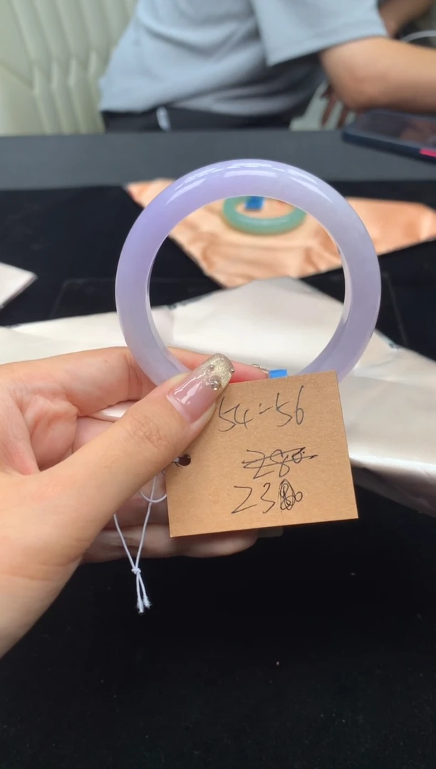 未镶嵌手镯翡翠55有瑕（48小时鉴赏期）