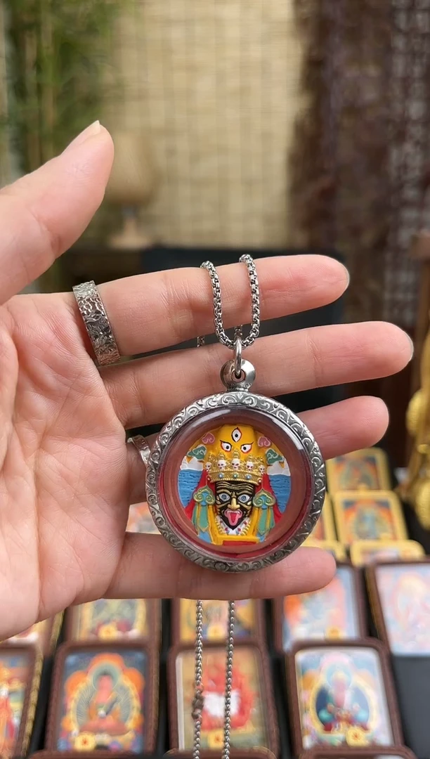【闪购商品】吊坠不锈钢花纹-扎基拉姆本尊