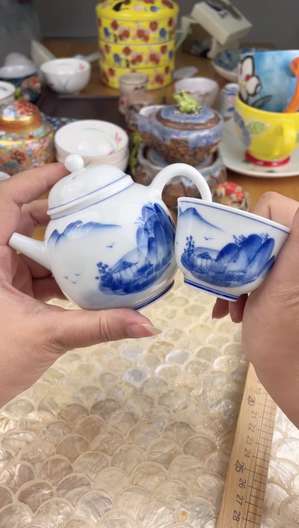 瓷片默认，看清尺寸品相再拍
