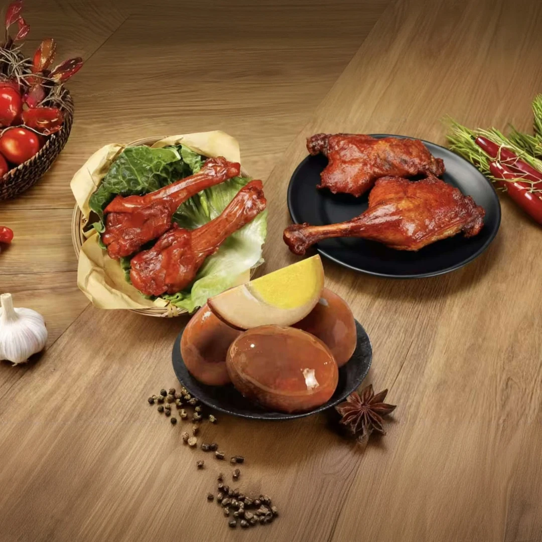 乡巴佬卤蛋卤味熟食深夜充饥必备零食大礼包办公室零食（到手25包）