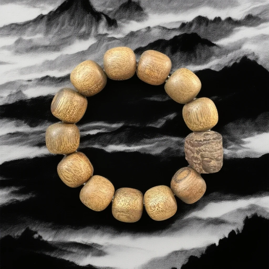 A320软丝沉香木串18mm